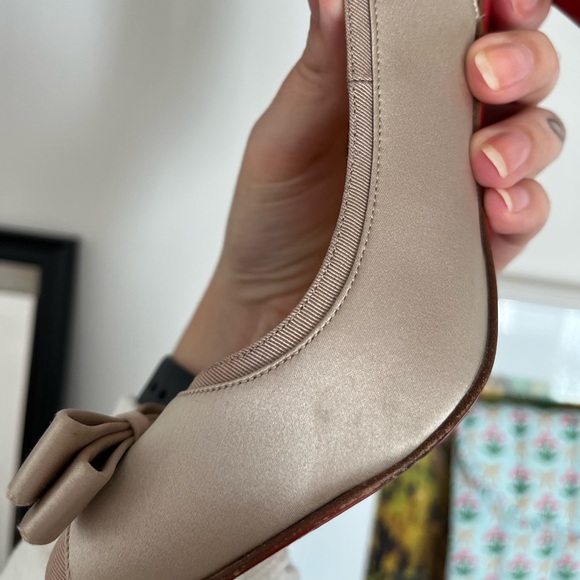 Louboutin Cassia Bow Slingbacks - Picture 10 of 11